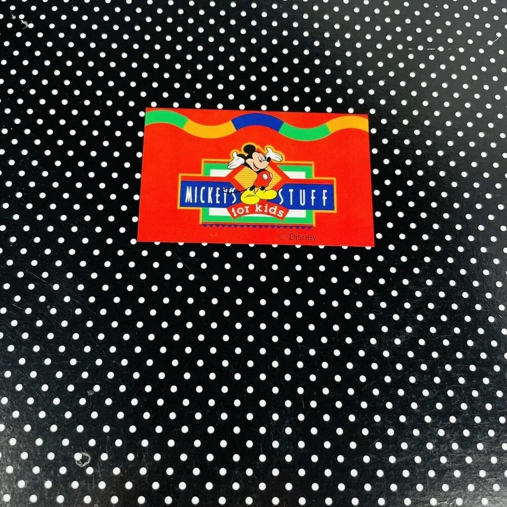 Disney Mickey Mouse Stuff Kids 3 Ring Folders For Binder Die-cut Unpunched Schoo